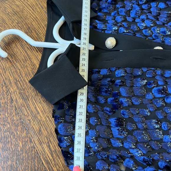 Michael kors silk and velvet dress - Picture 7 of 8